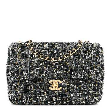 CHANEL Sequin Small Single Flap