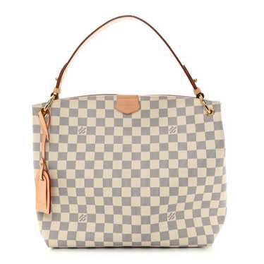 LOUIS VUITTON Damier Azur Graceful PM Rose Baller… - image 1