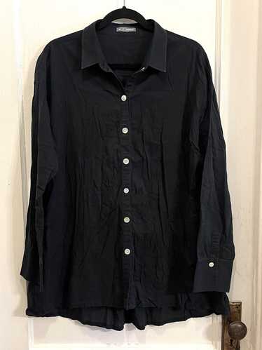 Other GO SILK Black Button Down Shirt Men's Size M