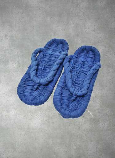 Japanese Brand Japanese Brand/ZOURI indigo slipper