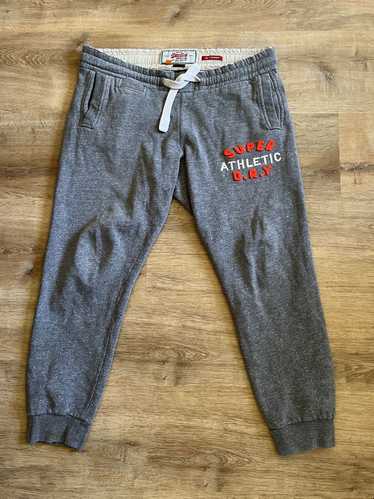 Superdry SUPERDRY Gray Distressed Sweatpants Jogge