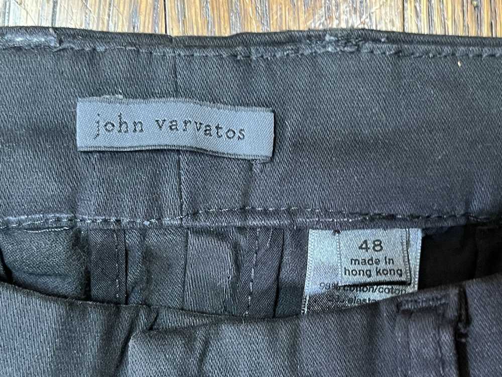 John Varvatos John Varvatos Gray Button Fly Pants… - image 2