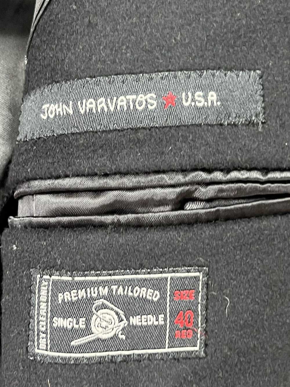 John Varvatos John Varvatos USA Black Trench Coat… - image 3