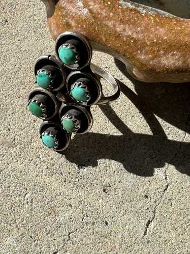 Navajo Ring - Silver/Turquoise
