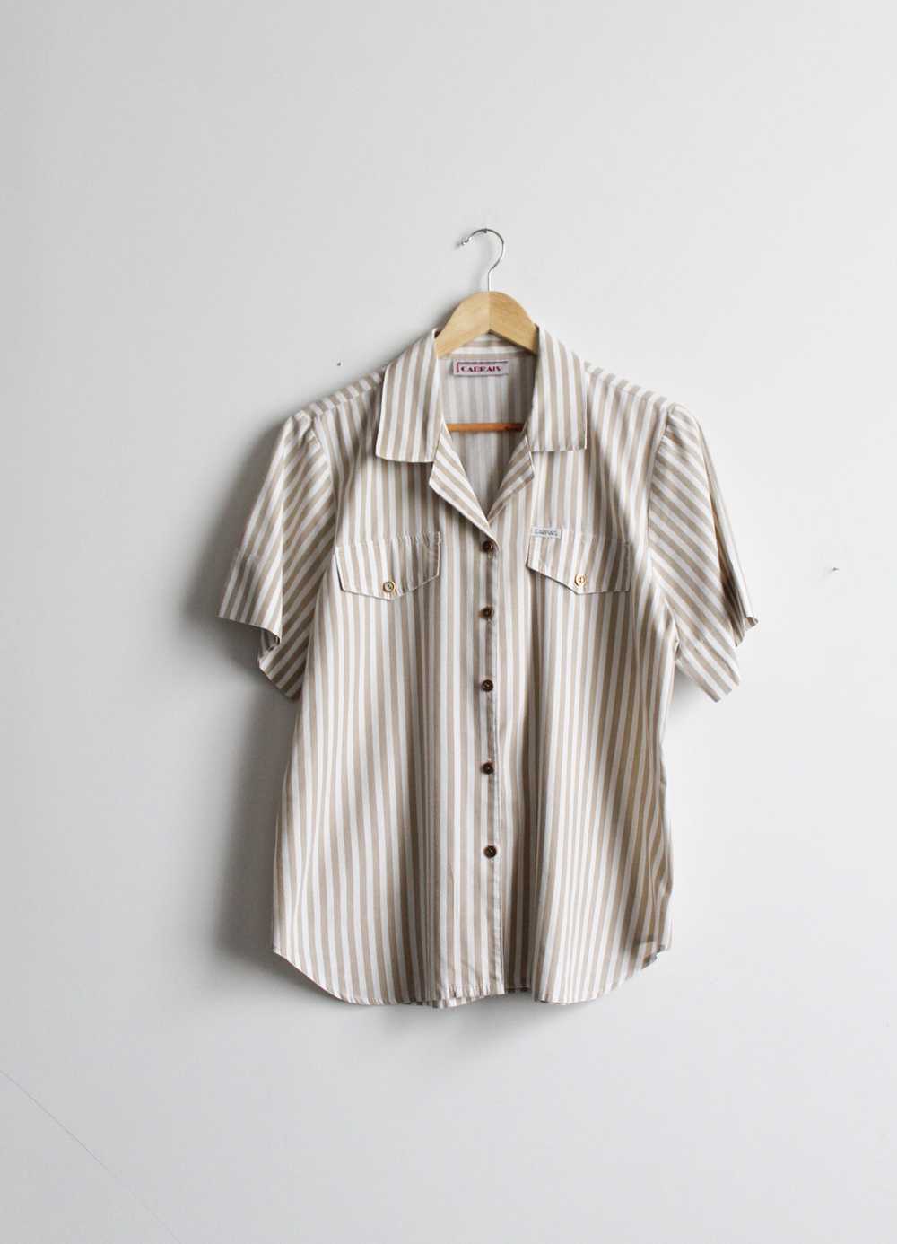 fawn stripe button up - image 3