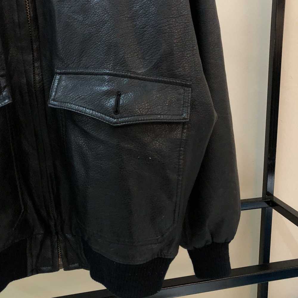 Japanese Brand × Leather Jacket × Us Issue VINTAG… - image 5