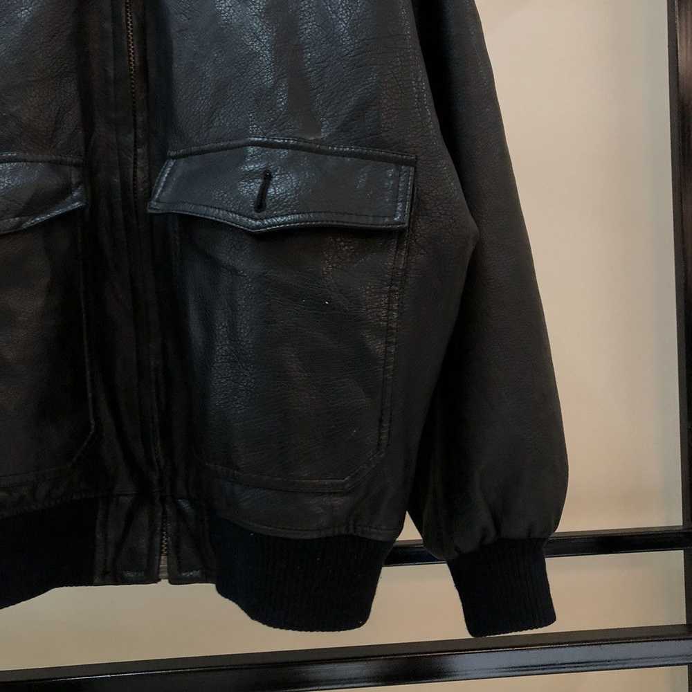 Japanese Brand × Leather Jacket × Us Issue VINTAG… - image 8