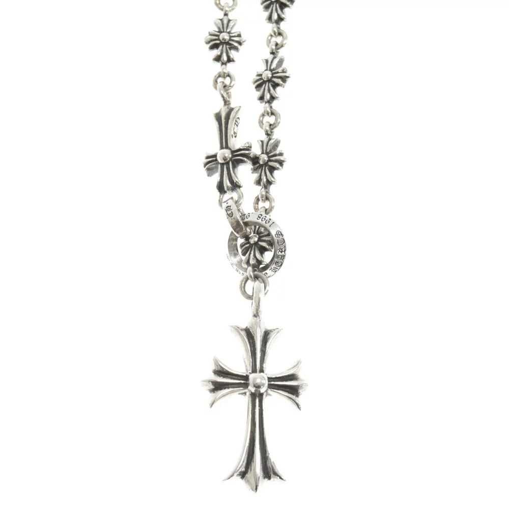 Chrome Hearts Chrome Hearts Cross Rosary Necklace - image 3