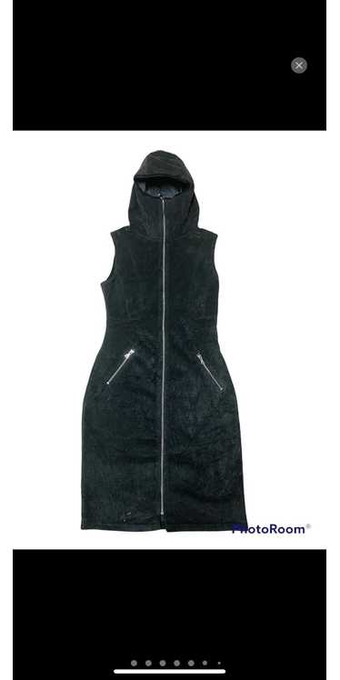 Prada Prada Zip Up Hoodie Dress