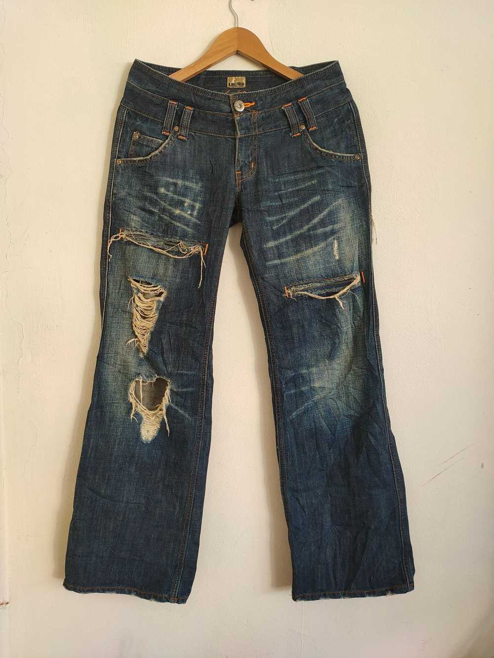 Distressed Denim × Japanese Brand × Vintage Vinta… - image 1