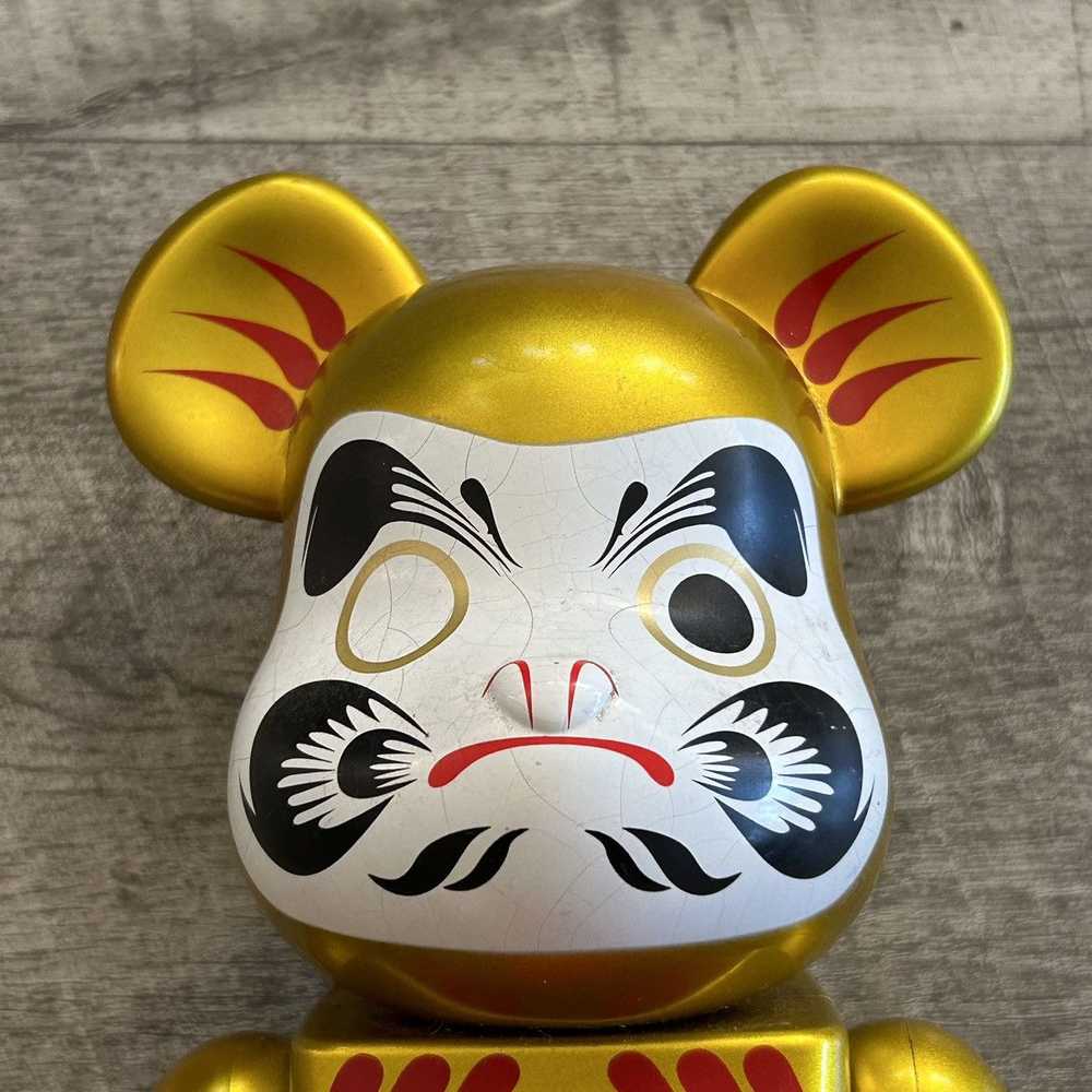 Medicom Bearbrick 2015 400% Daruma Pearl - image 5