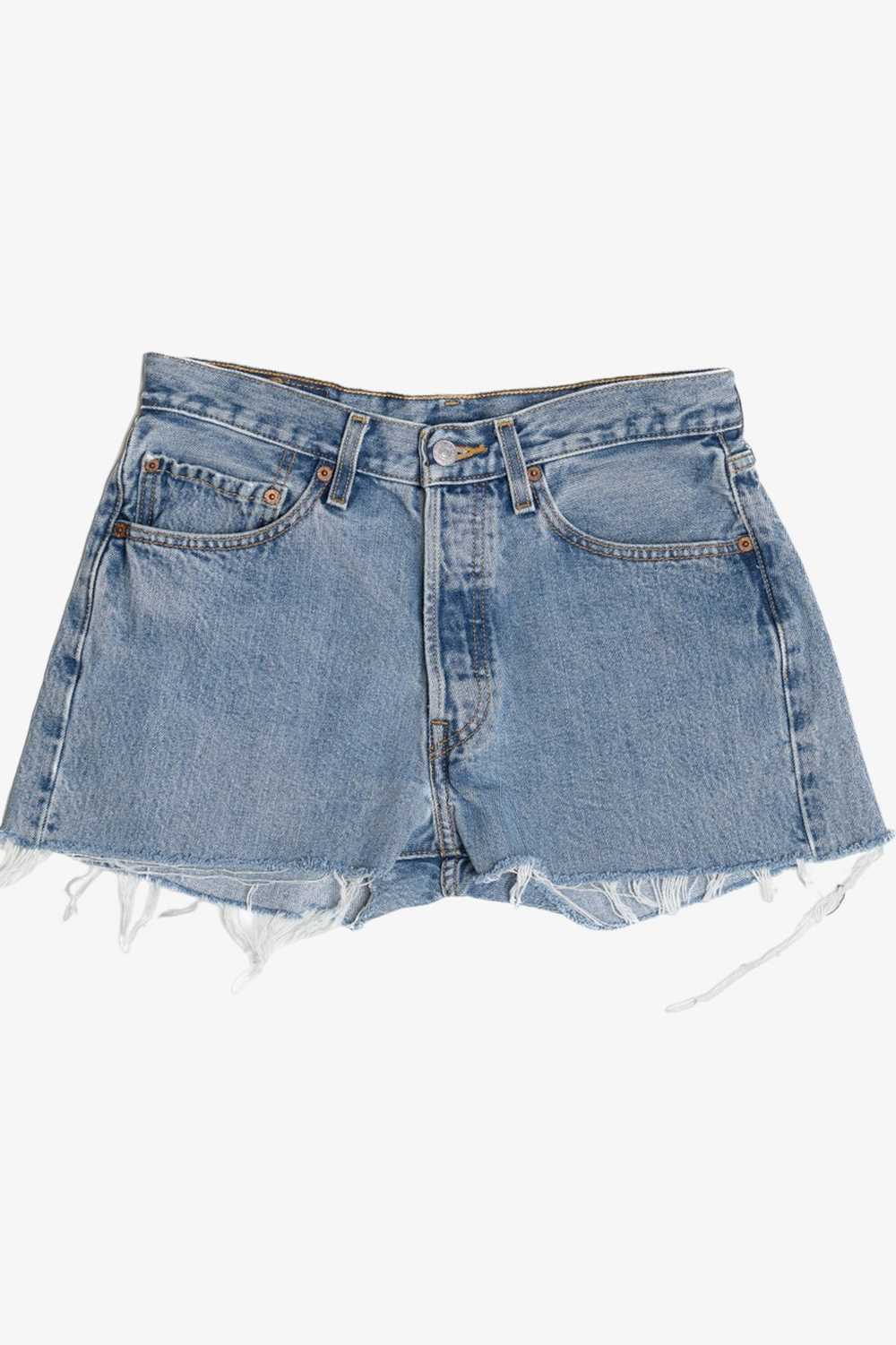 Vintage Levi's 501 Button Fly Denim Cutoff Shorts… - image 1