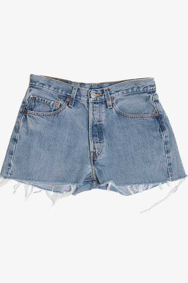 Vintage Levi's 501 Button Fly Denim Cutoff Shorts 