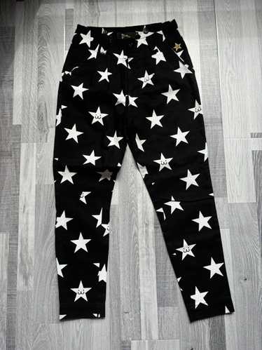 20471120 20471120 Hyoma Star Black White Pants w/ 