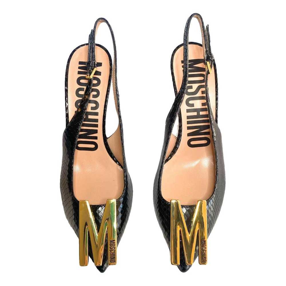 Moschino Leather heels - image 1