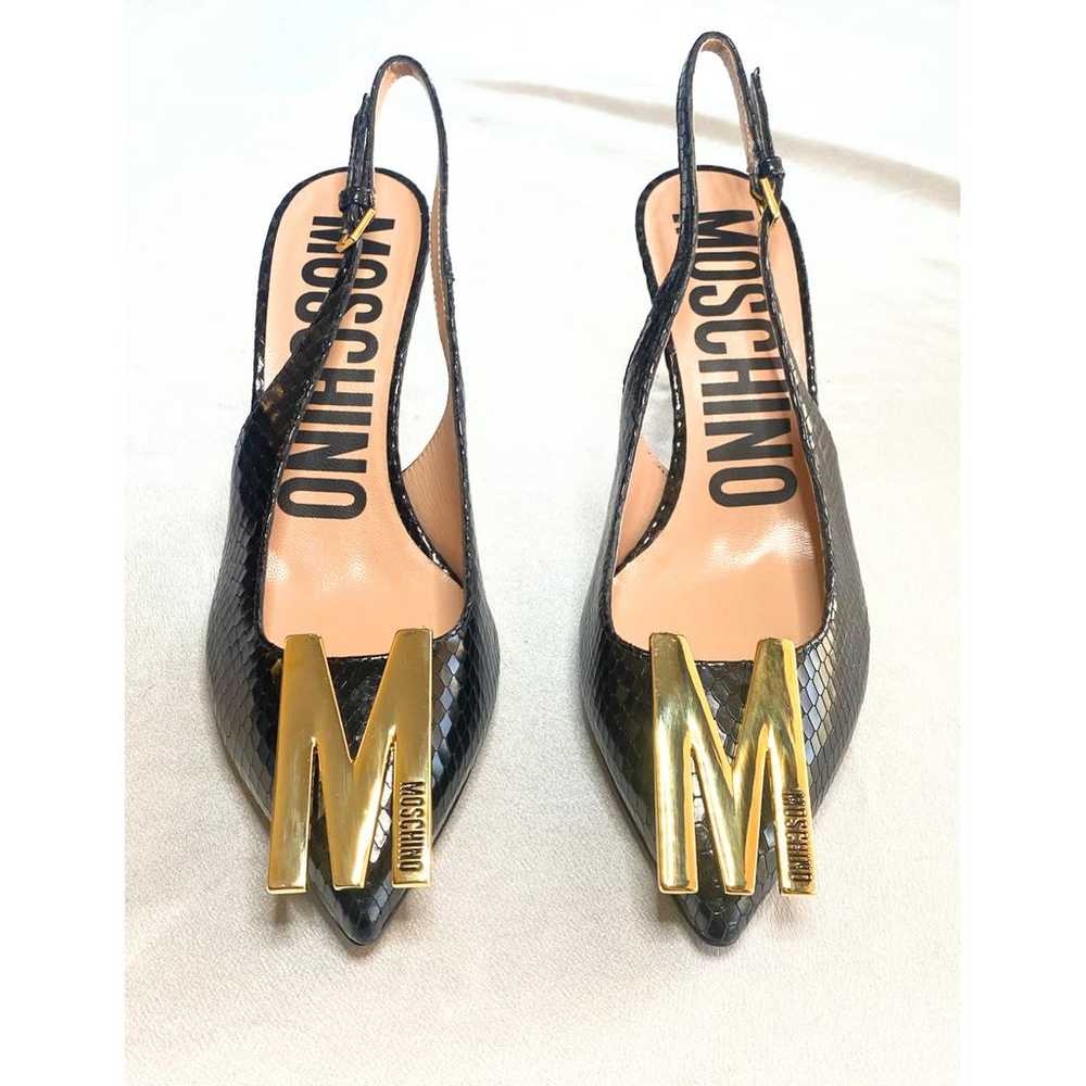 Moschino Leather heels - image 2
