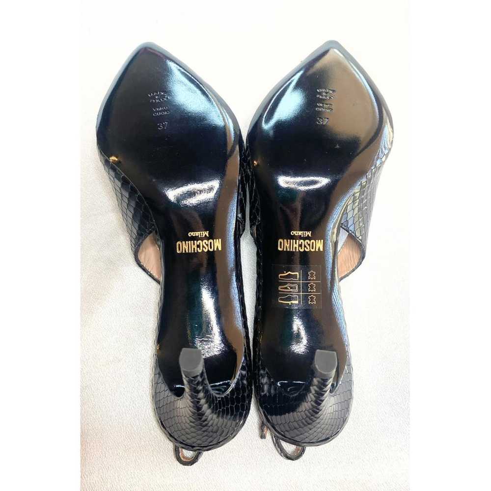 Moschino Leather heels - image 9