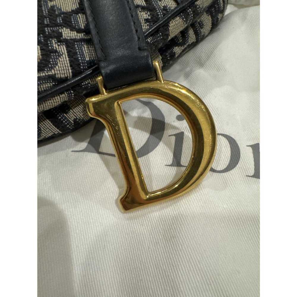 Dior Saddle cloth mini bag - image 2