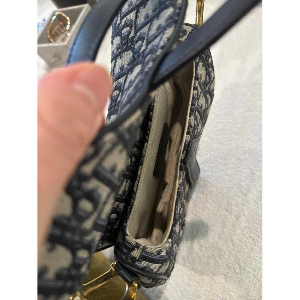 Dior Saddle cloth mini bag - image 6