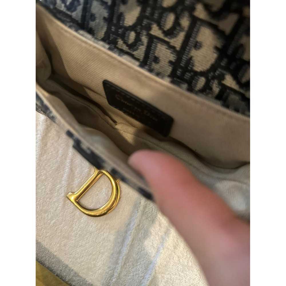 Dior Saddle cloth mini bag - image 8