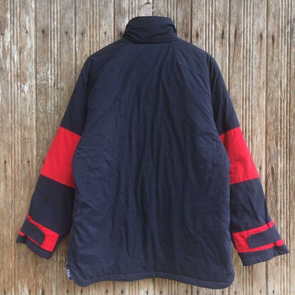 Fila × Sportswear × Vintage Fila Big Logo Half zi… - image 2