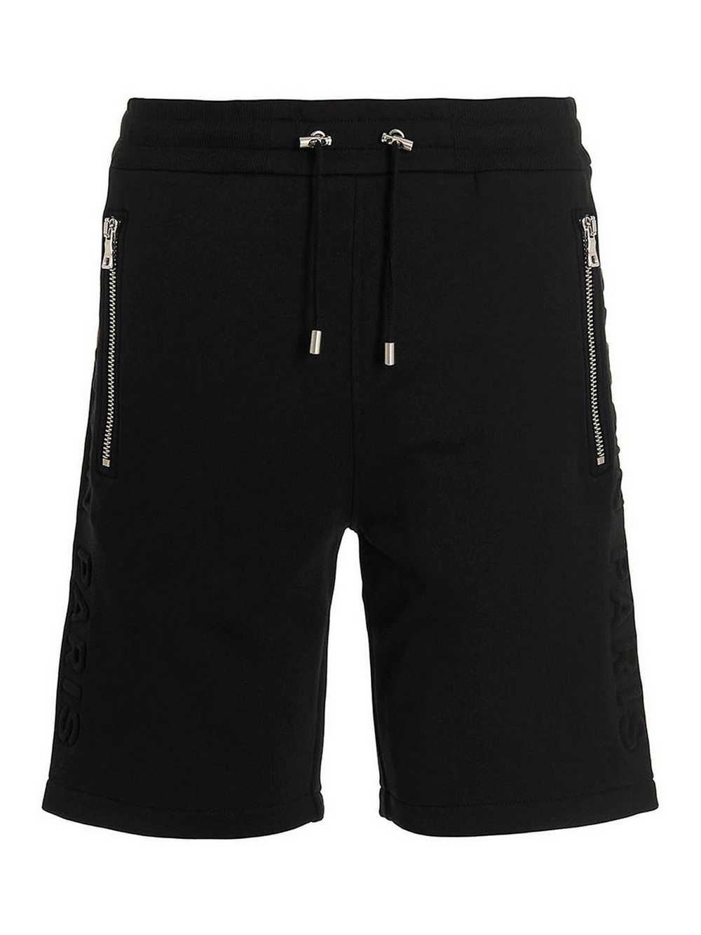 Balmain o1srvl11e1123 Bermuda Short in Black - image 1