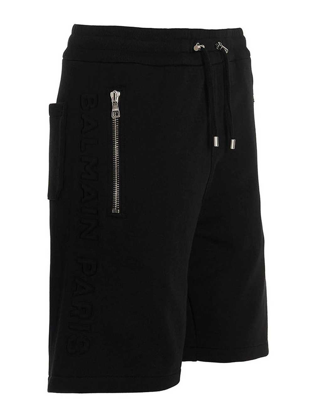 Balmain o1srvl11e1123 Bermuda Short in Black - image 2