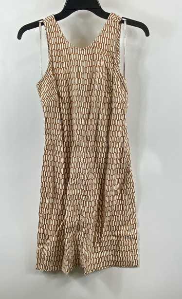 NWT Tommy Bahama Womens Brown White Chain Print S… - image 1