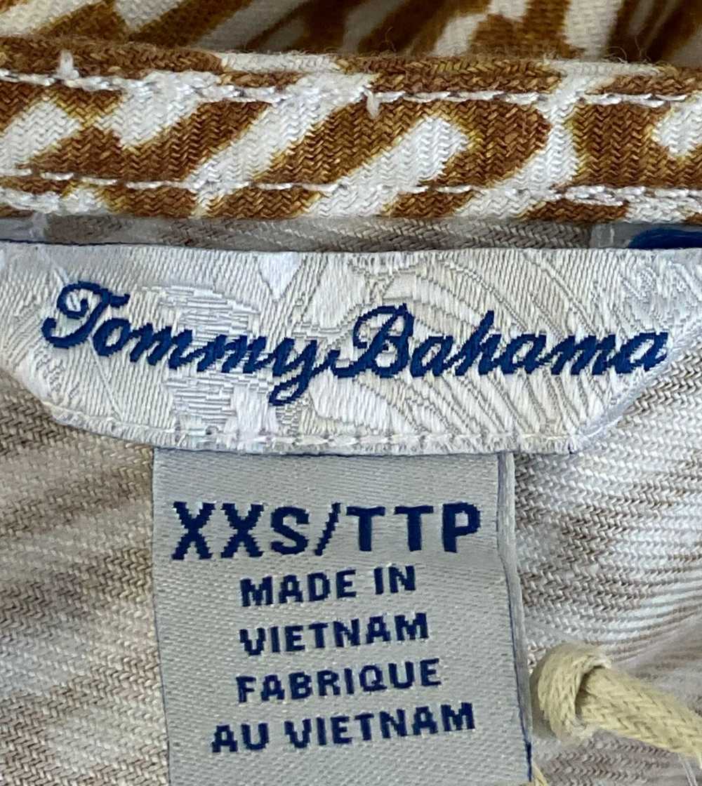 NWT Tommy Bahama Womens Brown White Chain Print S… - image 4