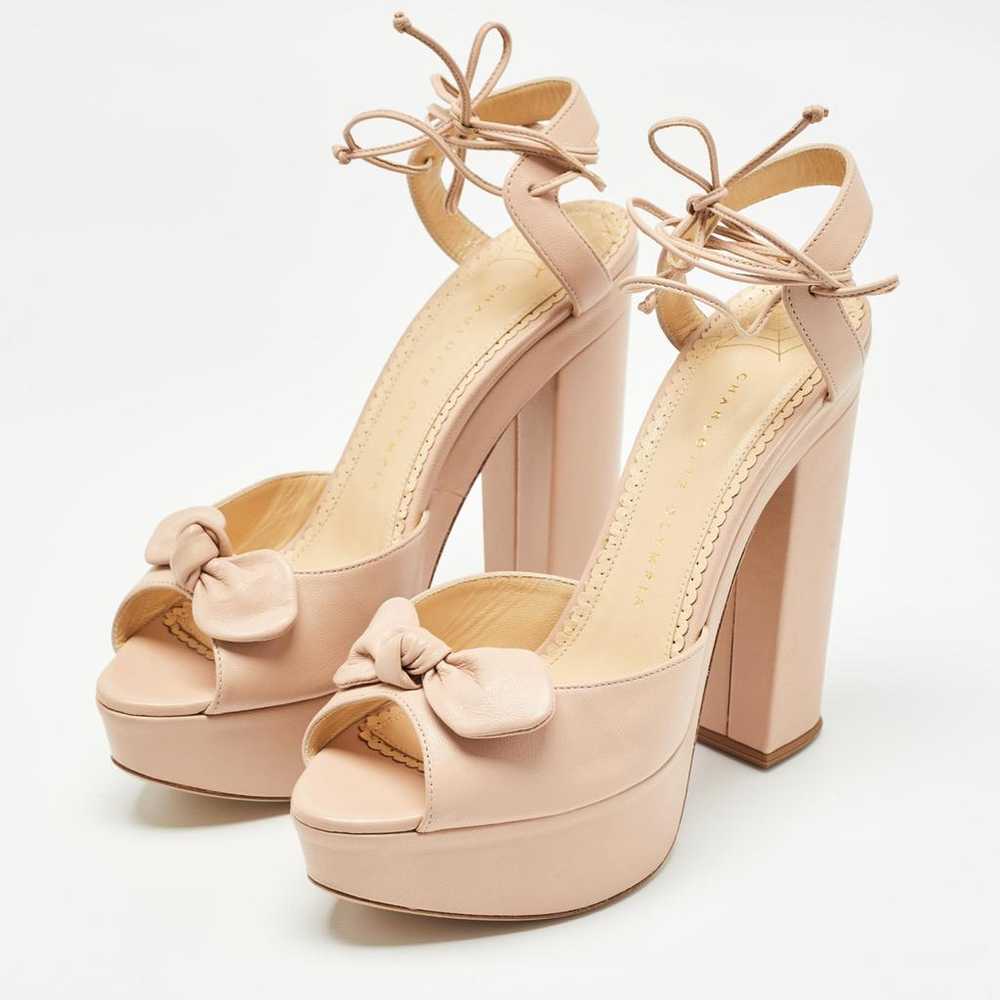 Charlotte Olympia Patent leather sandal - image 2