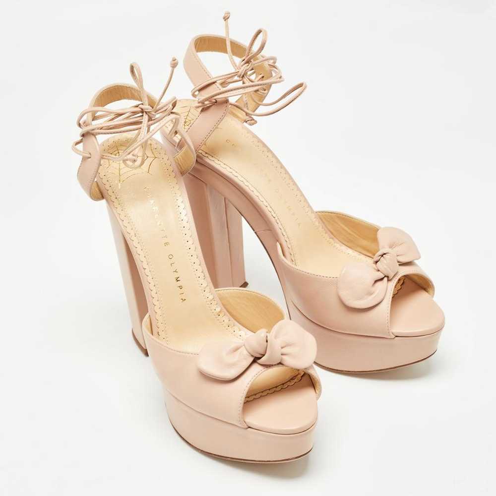 Charlotte Olympia Patent leather sandal - image 3