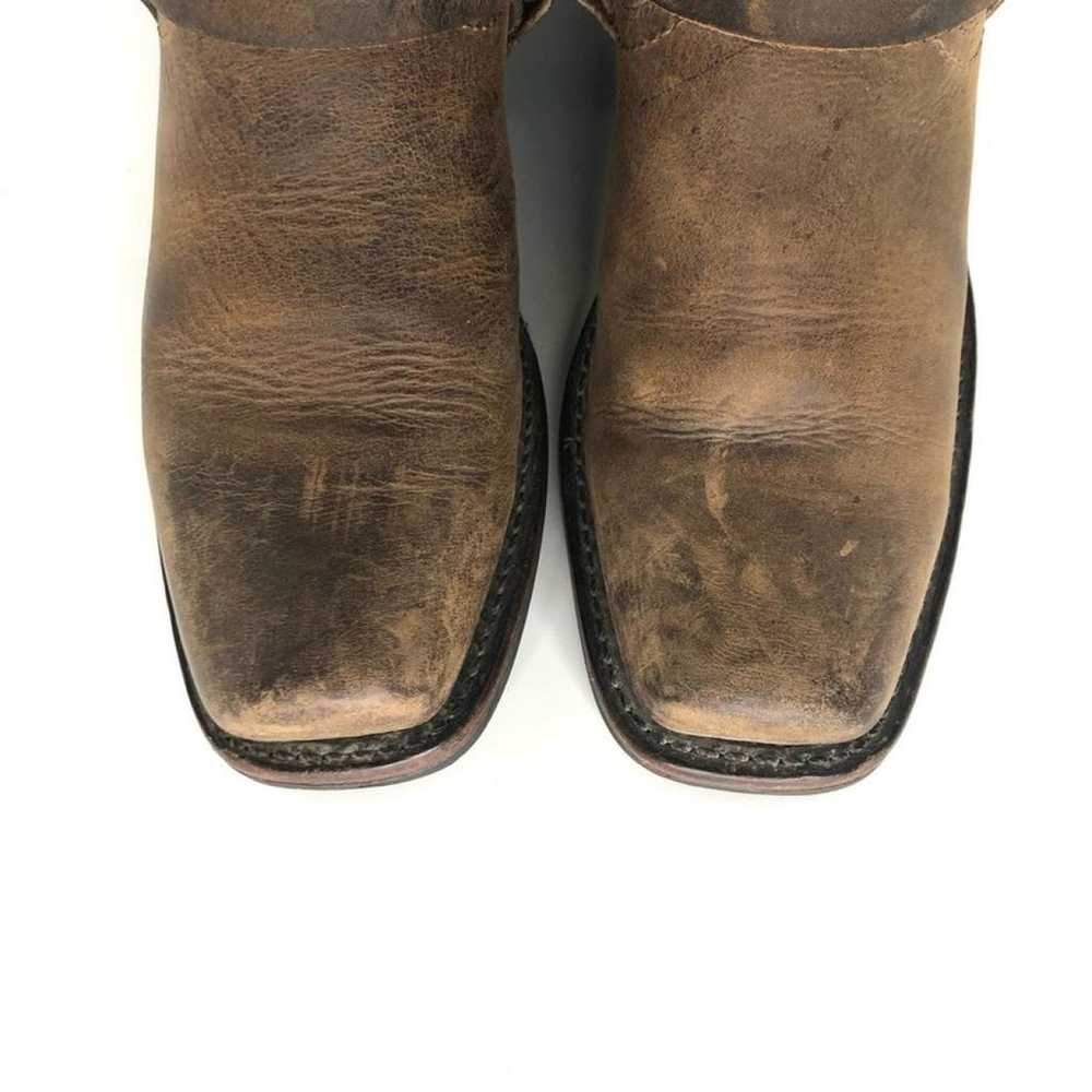 Frye Leather biker boots - image 9