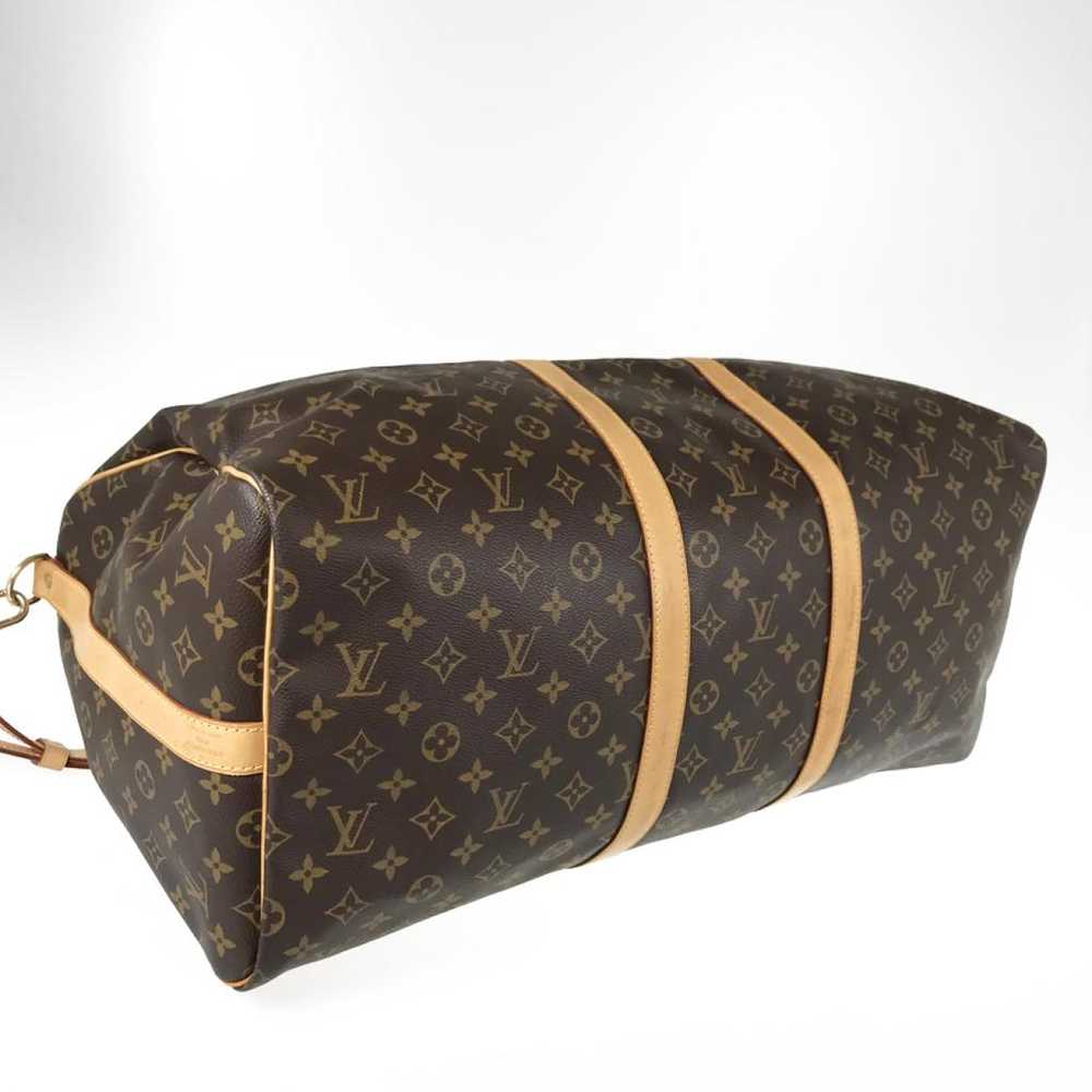 Louis Vuitton Keepall cloth travel bag - image 3