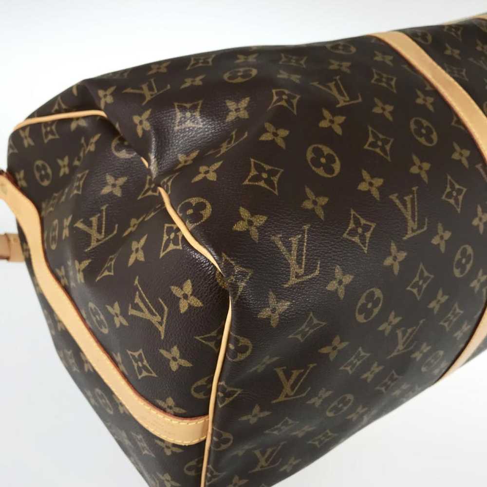 Louis Vuitton Keepall cloth travel bag - image 4