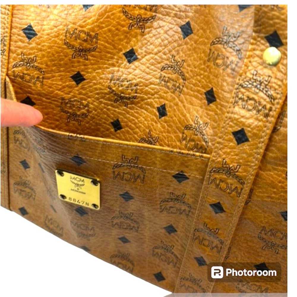 MCM Leather tote - image 8
