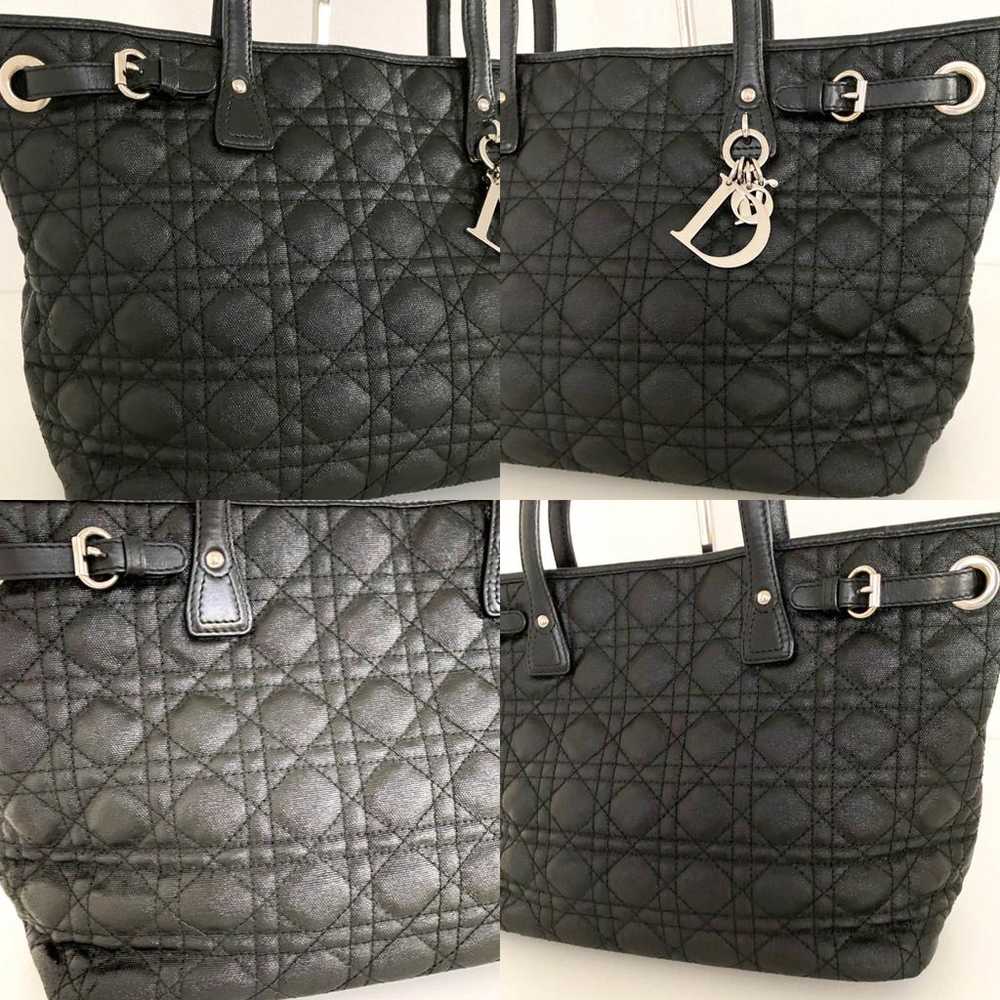 Dior Lady Dior cloth handbag - image 5