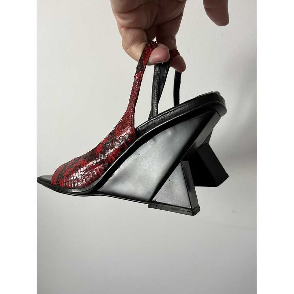 Baldinini Leather sandal - image 5