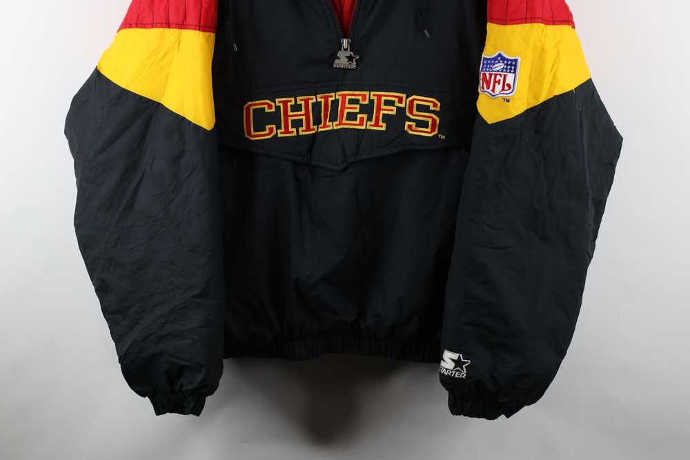 Starter × Vintage Vintage 90s Starter Chiefs Hood… - image 3