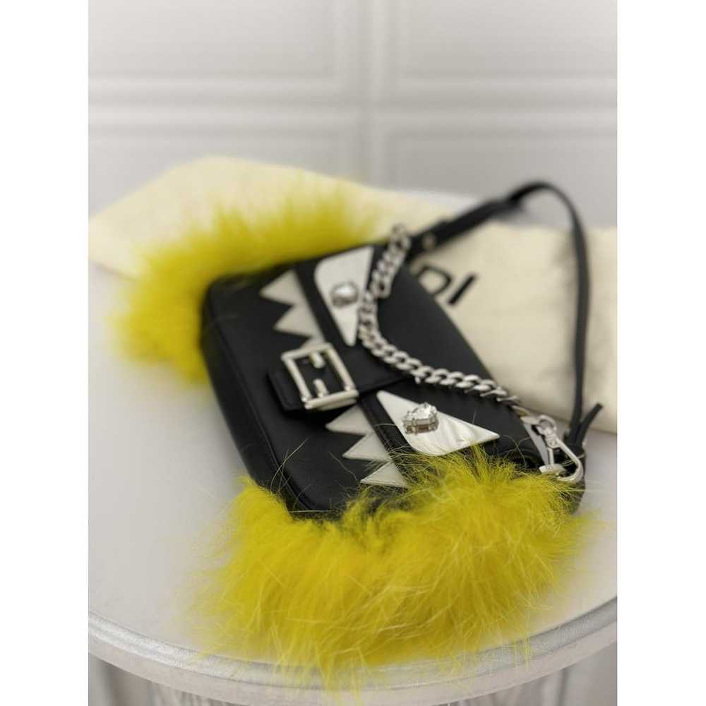 Fendi Baguette leather handbag - image 4