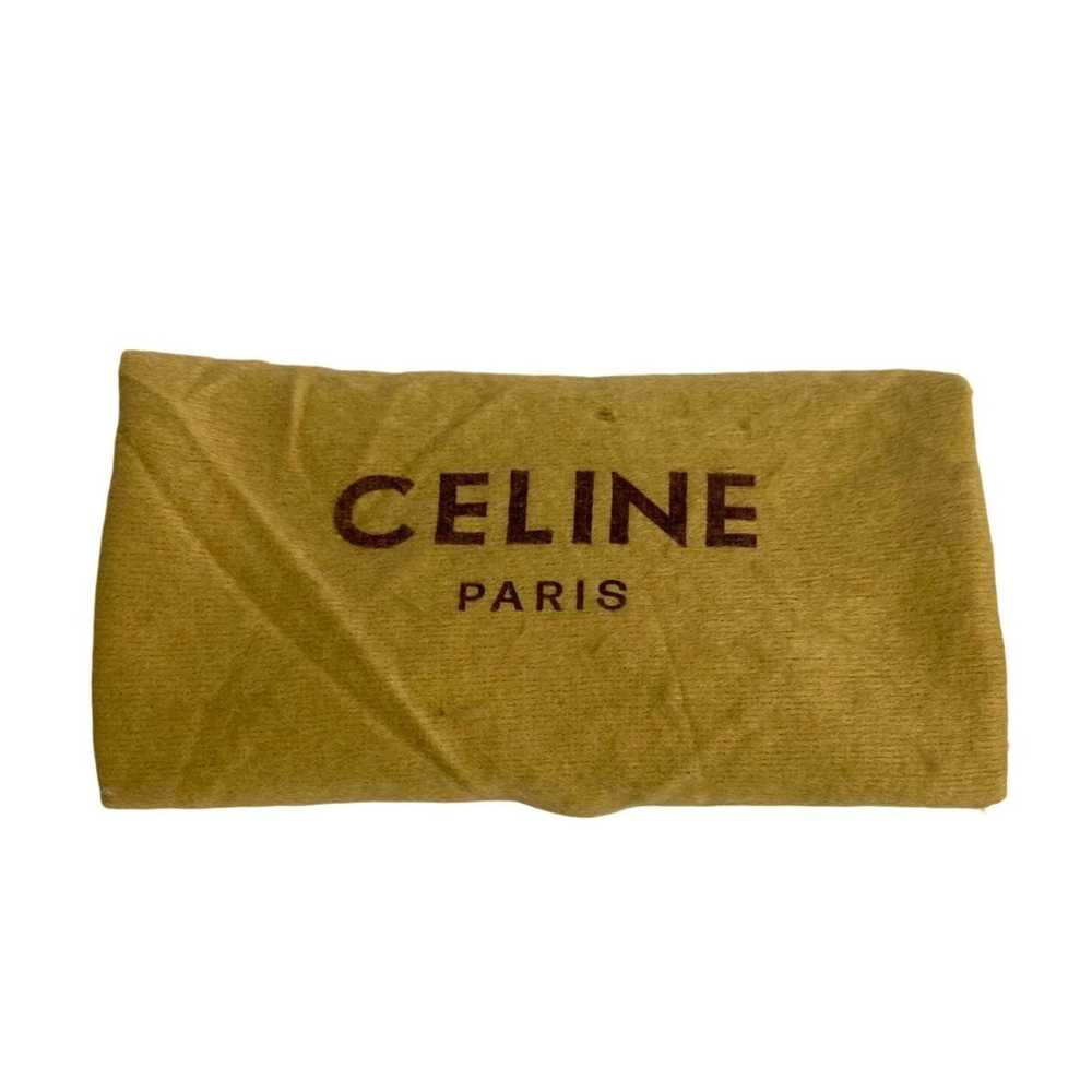 Celine CELINE Triomphe hardware leather 2way hand… - image 9