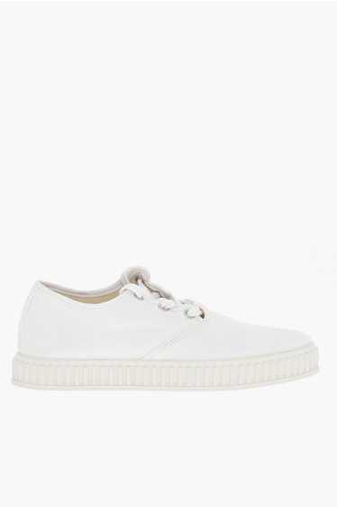 Maison Margiela og1mm0724 Solid Cotton Sneakers in