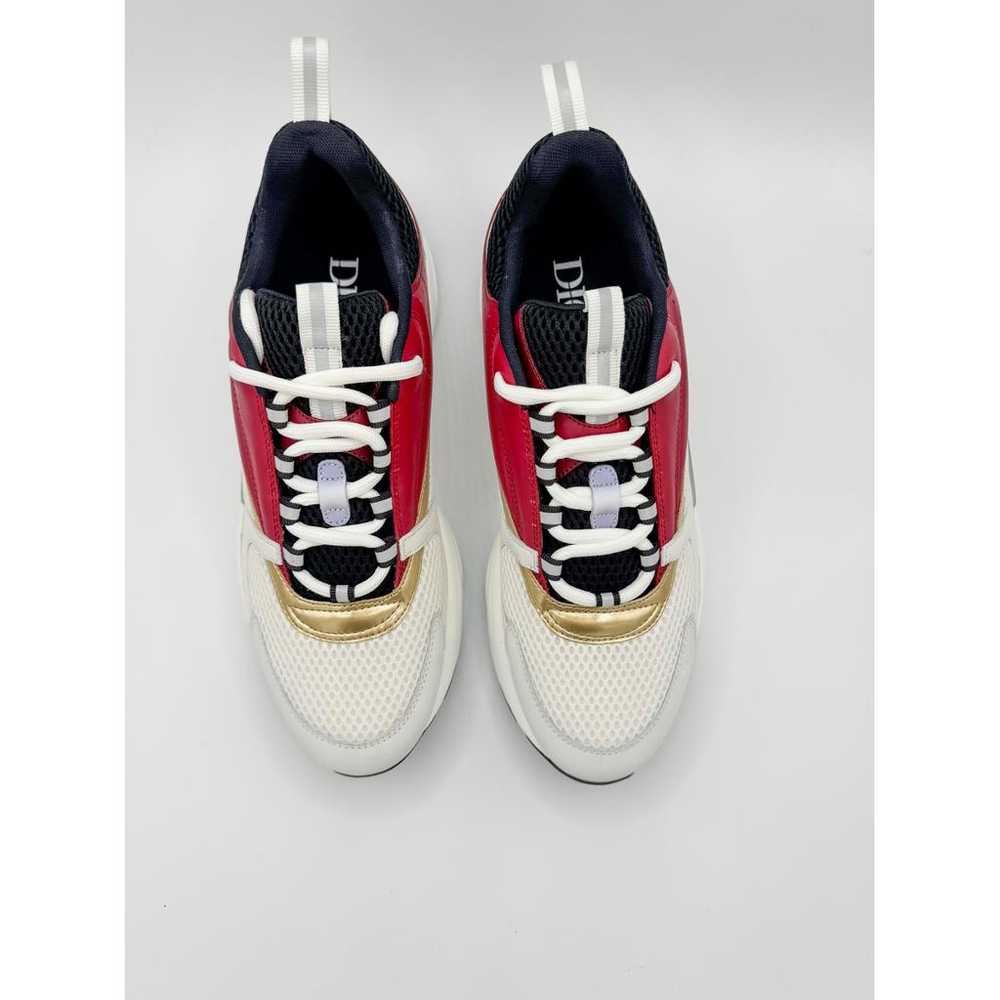 Dior B22 leather low trainers - image 4
