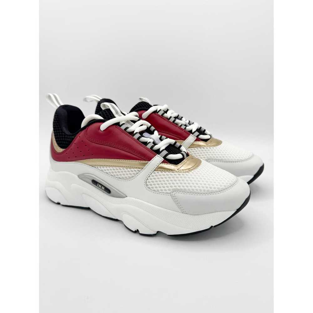 Dior B22 leather low trainers - image 6