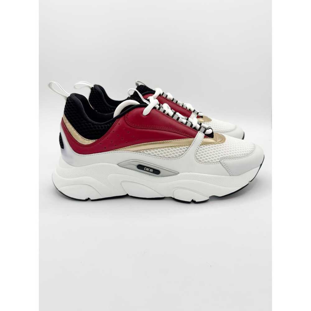 Dior B22 leather low trainers - image 7