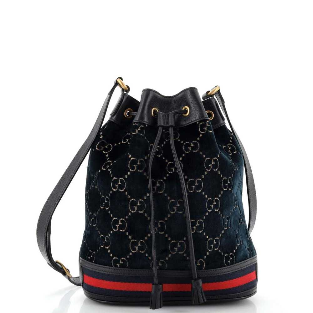 Gucci Velvet handbag - image 1