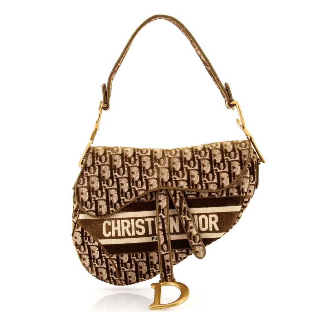 Christian Dior Velvet handbag - image 1