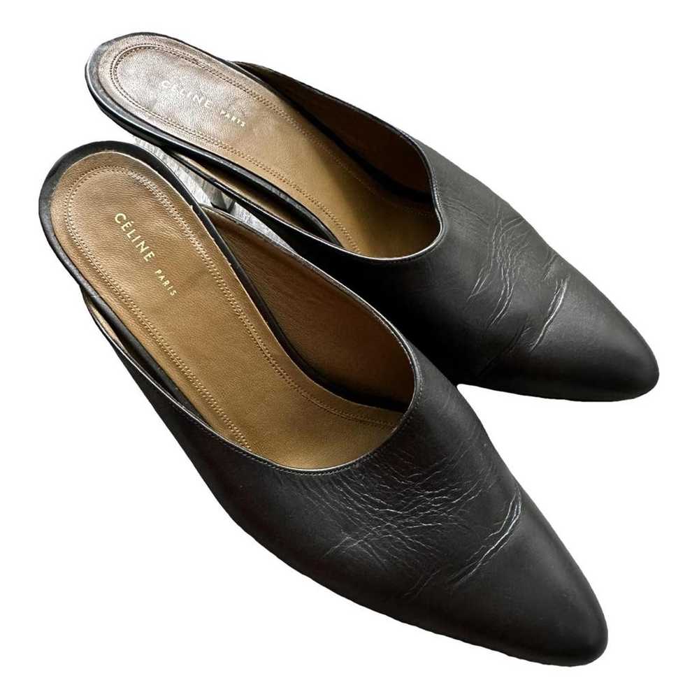 Celine Leather mules & clogs - image 1