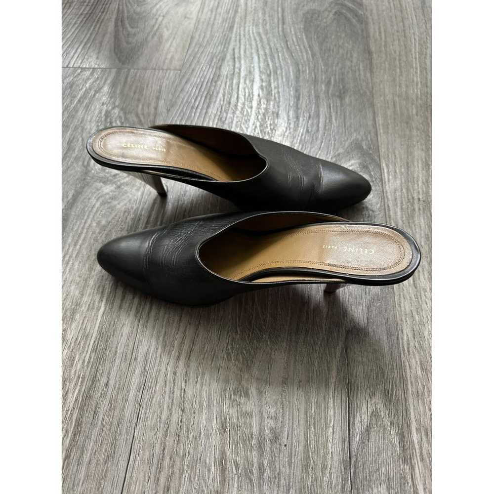 Celine Leather mules & clogs - image 6