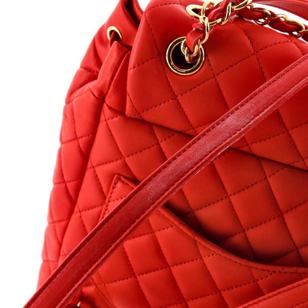 Chanel Leather backpack - image 7