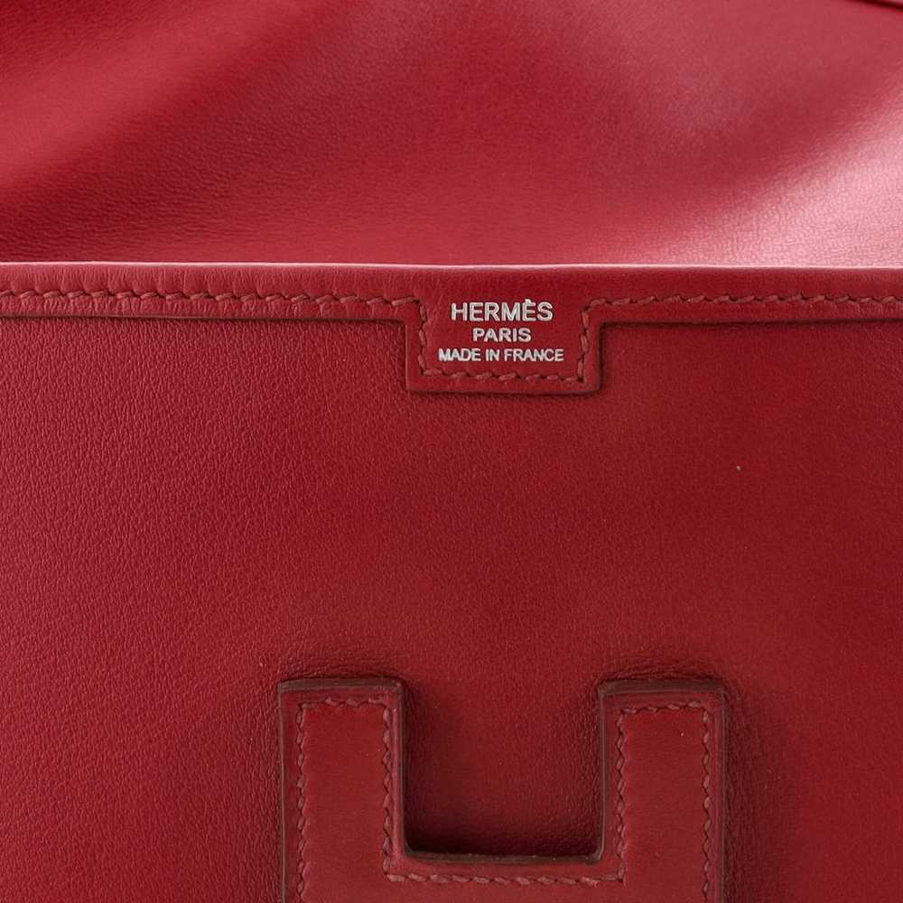 Hermès Leather clutch bag - image 10